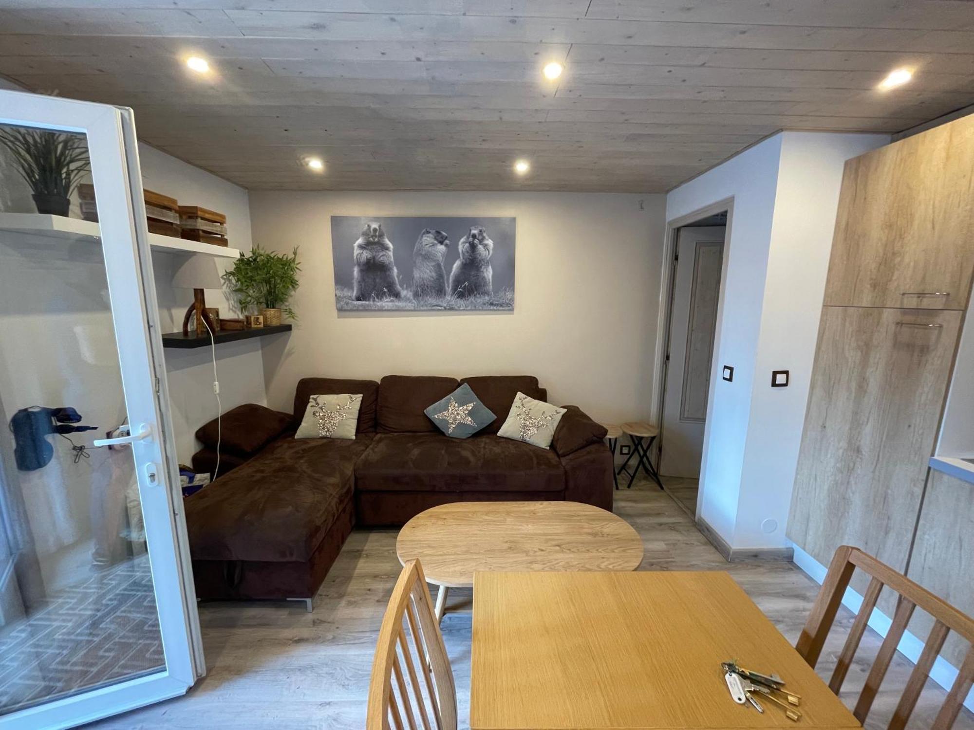 Le Picoulet : Appartement Tout Confort Coeur De Village Allos Luaran gambar