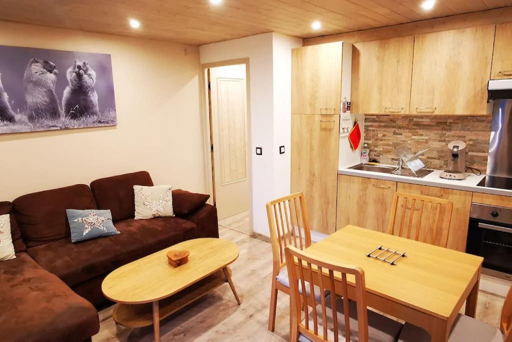 Le Picoulet : Appartement Tout Confort Coeur De Village Allos Luaran gambar