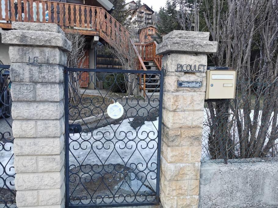 Le Picoulet : Appartement Tout Confort Coeur De Village Allos Luaran gambar